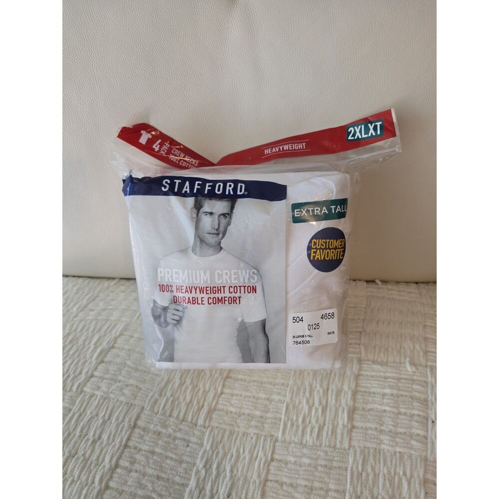 NWT Stafford T Shirts 4 Pack Sz 2XLT